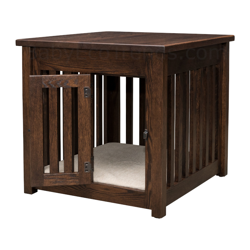 Macy Dog Crate End Table